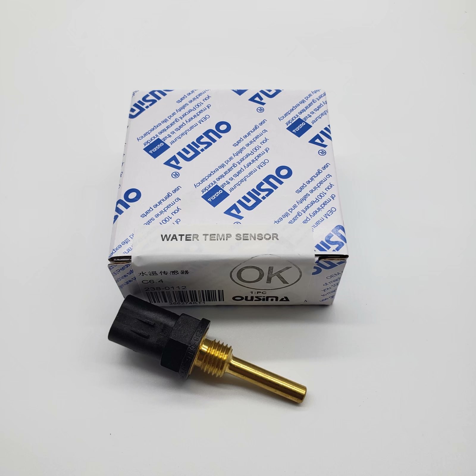 OUSIMA Heavy Duty Excavator Temperature Sensor 238-0112 2380112 For C6.4