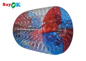 Quality Floating Water Toys 0.9mm PVC Tarpaulin Inflatable Water Roller Ball For Lake Swimming Pool wholesale