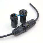 M15 Waterproof Connector IP68 Outdoor Electrical Junction Box For 2-Pin Cables