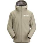 Men's Mountain Waterproof Windbreaker Lightweight Packable Hooded Raincoat