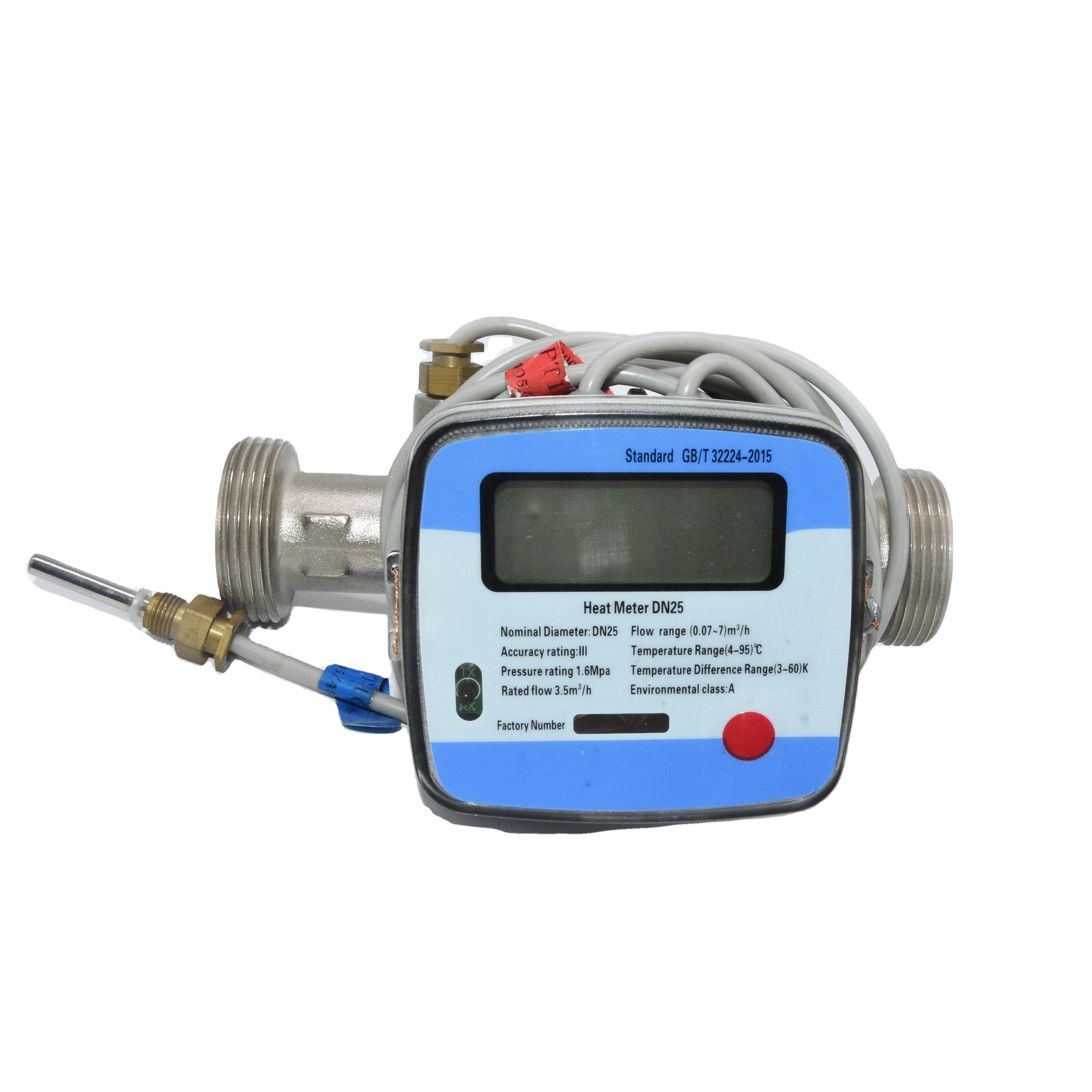 Long Service Life Ultrasonic Heat Meter Good Anti Blocking Performance Without Noise Of Lrc