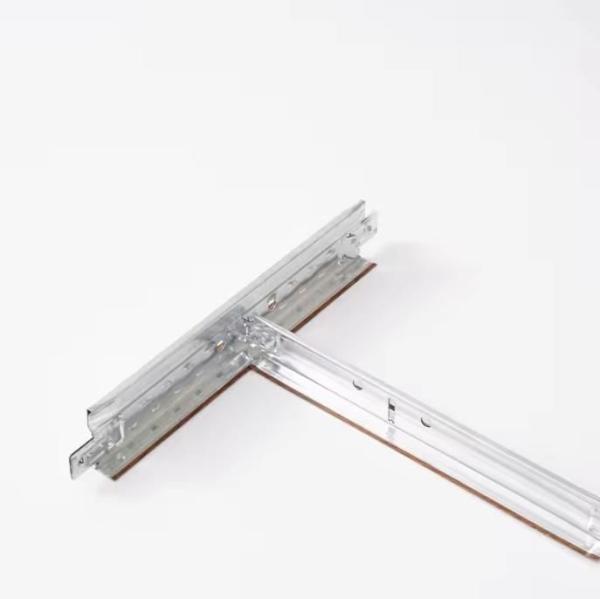 Highly Durable T-Bar Suspended Ceiling Steel Tee Grid with SGS Standard Length