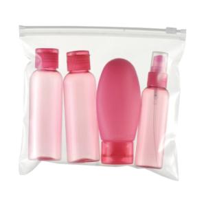 Quality PE Bottle PP Toothbrush Holder Travel Size Kit for Eco-friendly Refillable Packaging wholesale