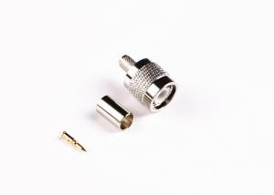 Quality Straight Male Plug TNC RF Connector 500 Cycles Durability With Nickel Plated wholesale