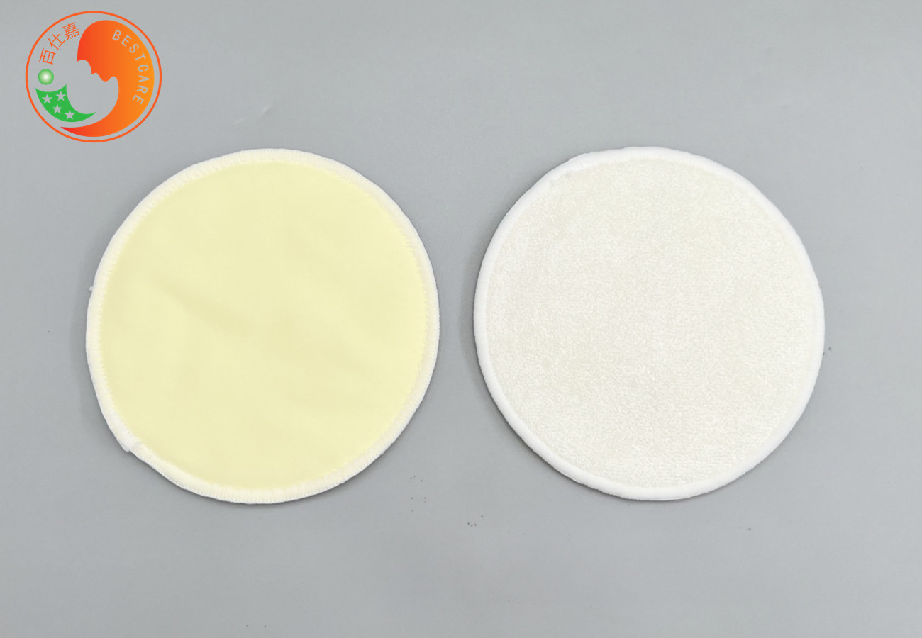 Bamboo Washable Breastfeeding Pads Eco Friendly Leakproof Baby Feeding Sensitive Skin