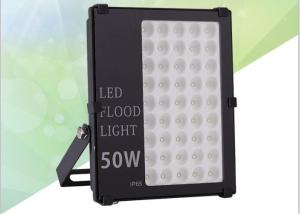 Quality Optical Lens LED Outdoor Flood Light Fixtures , Industrial LED Flood Lights 80~100 lm/W wholesale