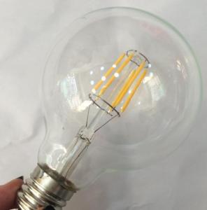 Quality G95 LED Filament Edison Glass Bulbs light Dimmable E14/E26/E27/B22,4W/6W/8W,110v/220v,War wholesale