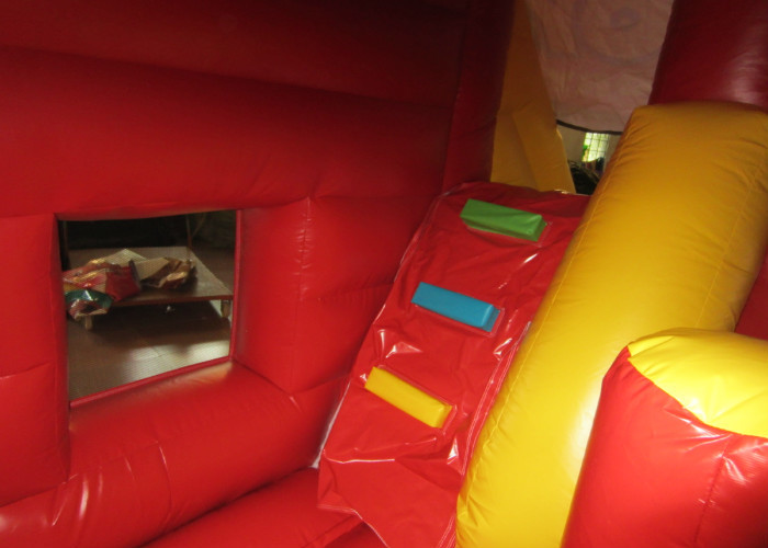 Toy story themed inflatable combo disney woody inflatable small combo for children with digital printing