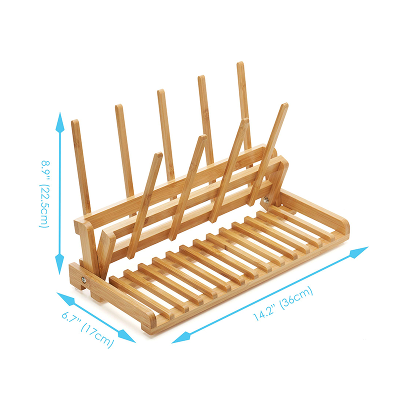 Customized Kitchen Tableware Rectangular Square Bamboo Serving Tray