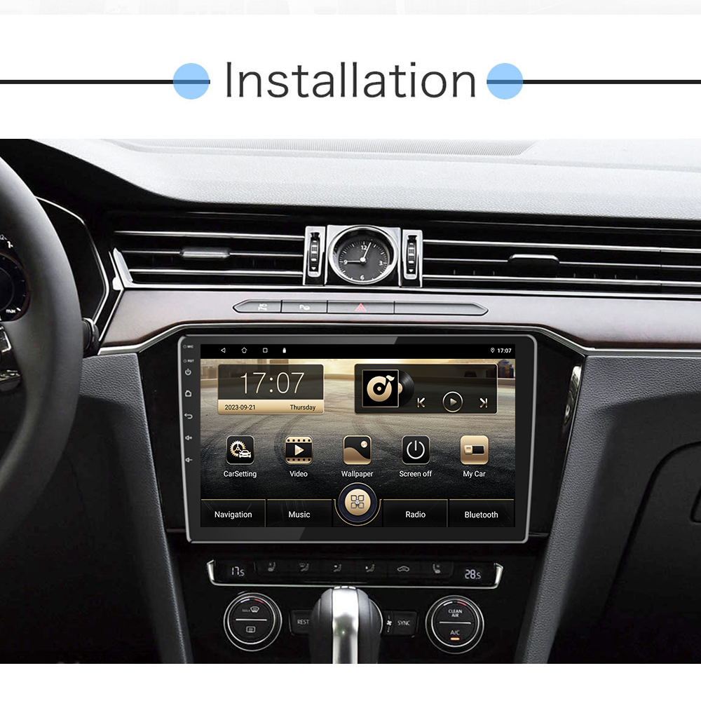 1 Din IPS 1280X720 Android Multimedia Video Touch Screen for Toyota/Nissan/Hyundai/Honda