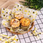 Burger Food Safe Wax Paper Biodegradable Non Smell For Chocolate Cookie