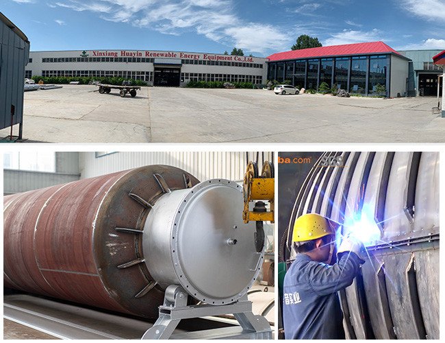 Automatic Rubber Waste Plastic Pyrolysis To Fuel Oil Used Tyre