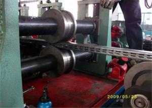 Quality Shelf Standing Rack Steel Roll Forming Machine 60mm Roller Axis Spot Welding wholesale