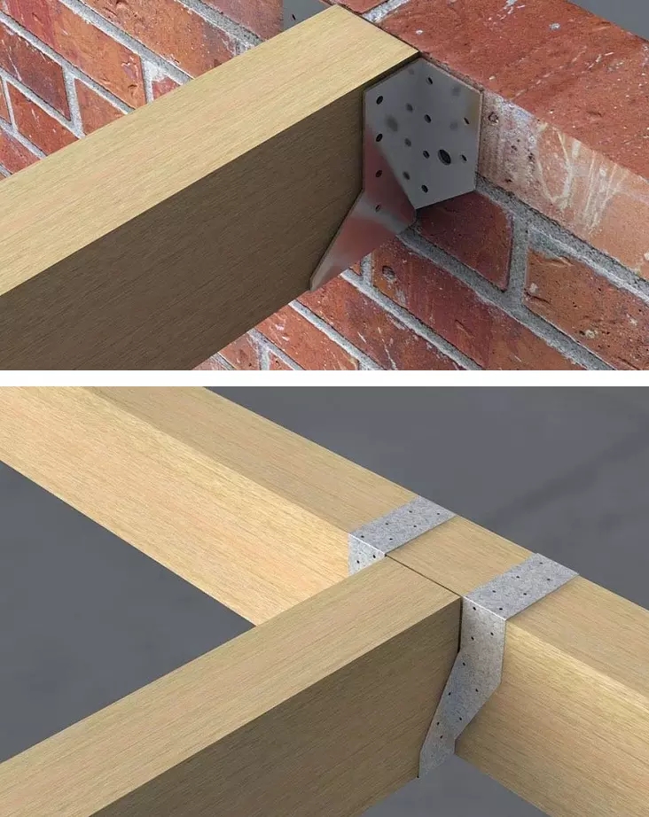 Custom Wood Construction Bracket for Wood Truss Thickness 0.8-4mm Standard or Nonstandard