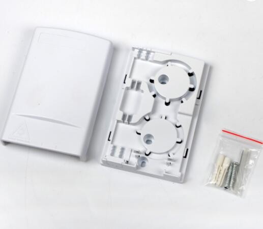 FTTH Duplex Optical Fiber Terminal Box 2 Core ABS IP65