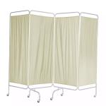Decoration Stainless Steel Healthcare Privacy Screens With 4 Folding Layers