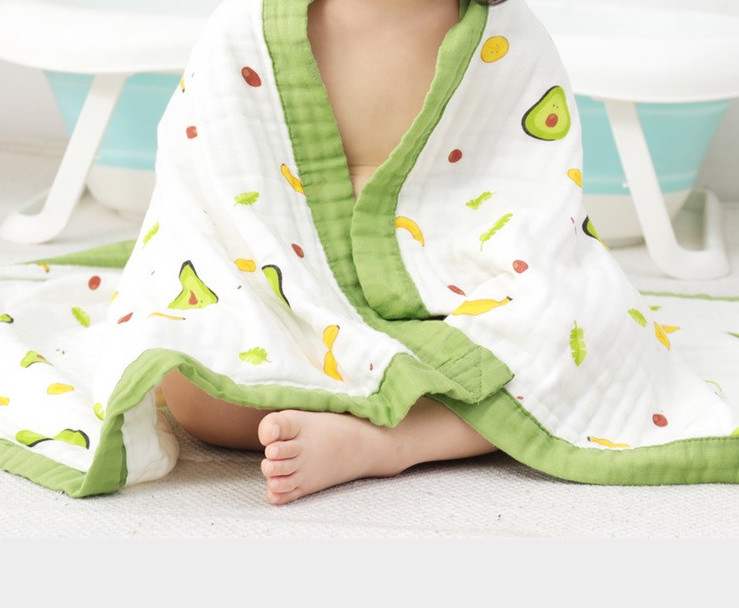 Multilayer Crinkly Gauze Fabric Gauze Blankets For Adults 53 Inch