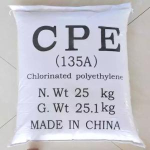 Quality Chlorinated Polyethylene PVC Impact Modifier CPE 135A CAS 63231-66-3 wholesale