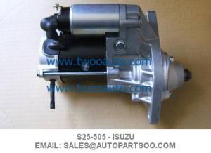 Quality S25-505 8970958112 - ISUZU Starter Motor ISUZU 4HF1 4HG1 4HJ1 Starter 24V wholesale