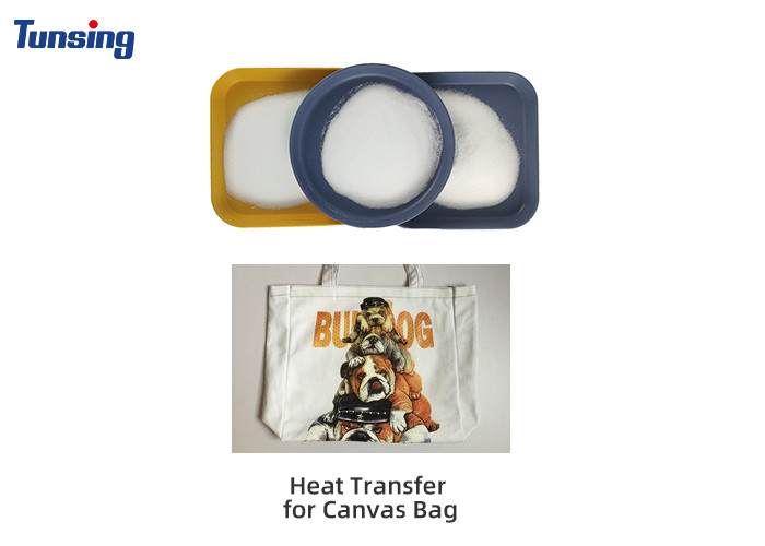 150-250μM Big Powder Size For Printing Small Logo Hot Melt Adhesive Powder Dtf