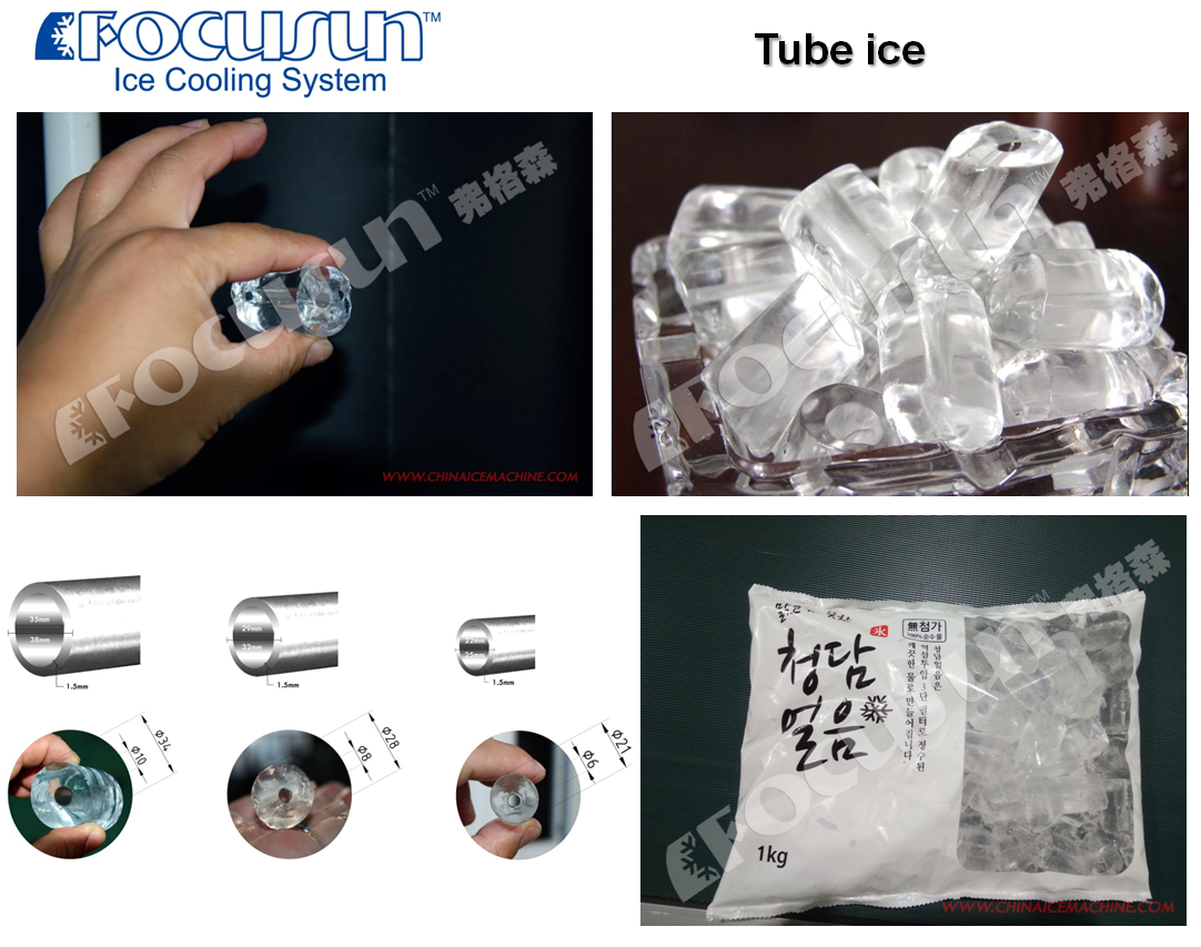 2 Tons Small Industrial Tube Ice Machine 2021 Design Field Maintenance and Repair Service