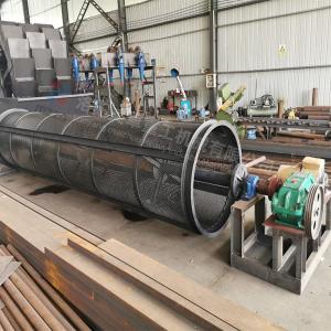 Quality Carbon Steel Drum Screen Sand Quarry Material Separation Low Noise Energy Saving wholesale