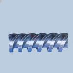 PVC Pipe Board Extruder Bimetallic Screw Barrel Material 38CrMOAIA Single Screw