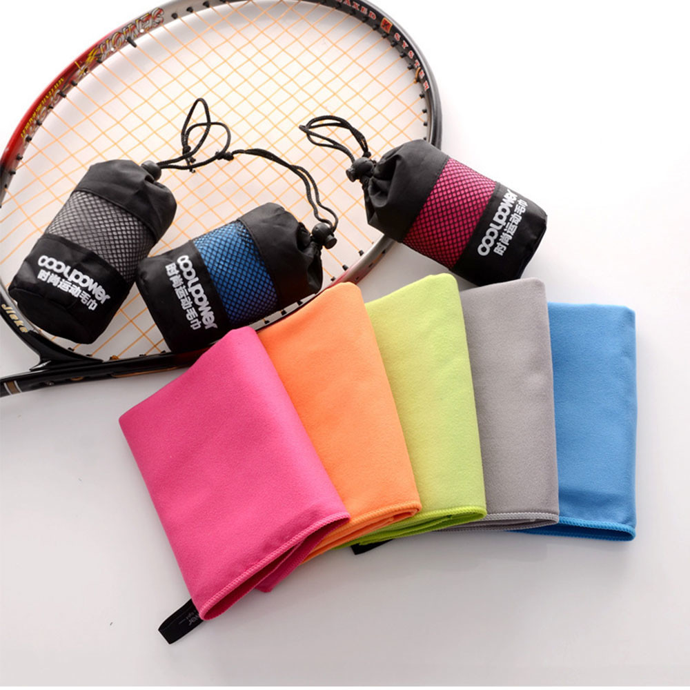 Embroidered Microfiber Quick Dry Sports Portable Gym Towel Fast Dry