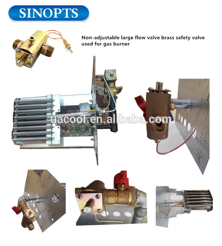 Sinopts Semi Automatic Valve Gas Control Valve for Gas Burner