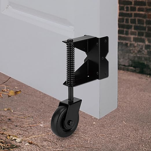 Spring Loaded Gate Caster Wheel Heavy Duty Gate Wheel Gate Fence Support or Wooden Gate