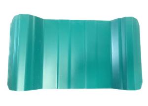 Quality Weather Resistant Lasting Color PVC Roof Tiles 0.8mm For Villa Garden Construction wholesale