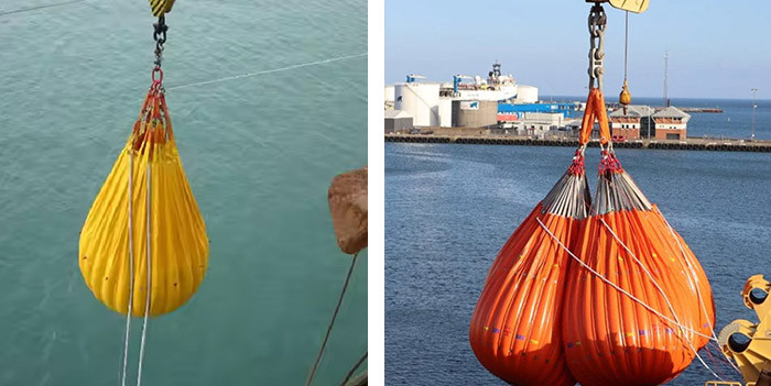 Crane Load Test Water Bags Temperature Pressure Resistant Performs Well In Extreme Conditions
