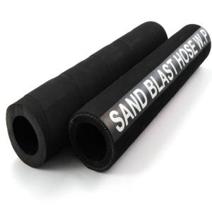 Quality Flexible High Abrasive Sandblasting Hose 51mm 2 Inch Oil Resistant Synthetic Rubber wholesale