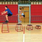 Jumping Training Crossfit Essential Equipment Anti Slip Steel Plyo Box
