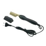 Curler Copper Electric Fast Heating 500 Degrees Hot Straightening Comb - Compact