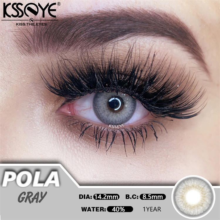 KSSEYE Yearly Color Eye Lenses Soft Circle Cosmetic Contacts 14.20mm
