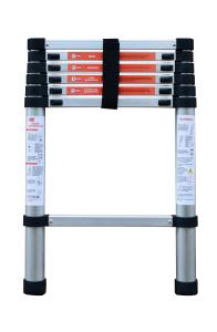 Quality Extendable 2 Meter 150kg Aluminium Telescopic Ladder wholesale