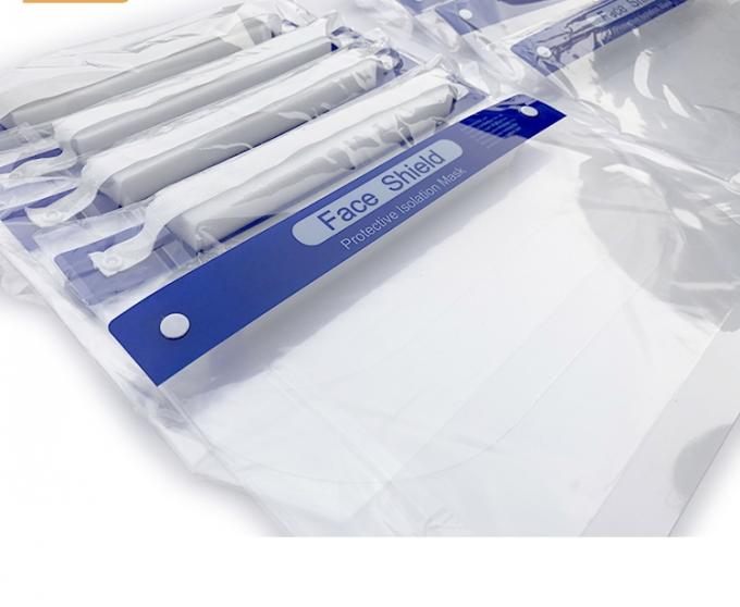 PET Plastic 330*220mm Disposable Face Shield