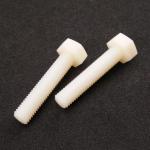 PA66 Plastic Nylon Hex Head Bolts M6 Standard DIN 933 Fastener