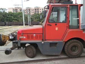Quality HTRR103 Customized Railroad Car Mover Long Service Life 2800mm Vehicle Height wholesale