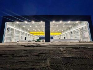 Quality Modern Prefab Metal Building Construction Prefabricated Steel Structure Aircraft Hangar wholesale