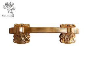 Quality Copper Color Plastic Coffin Handles Casket Accessories African Style For Bearing wholesale