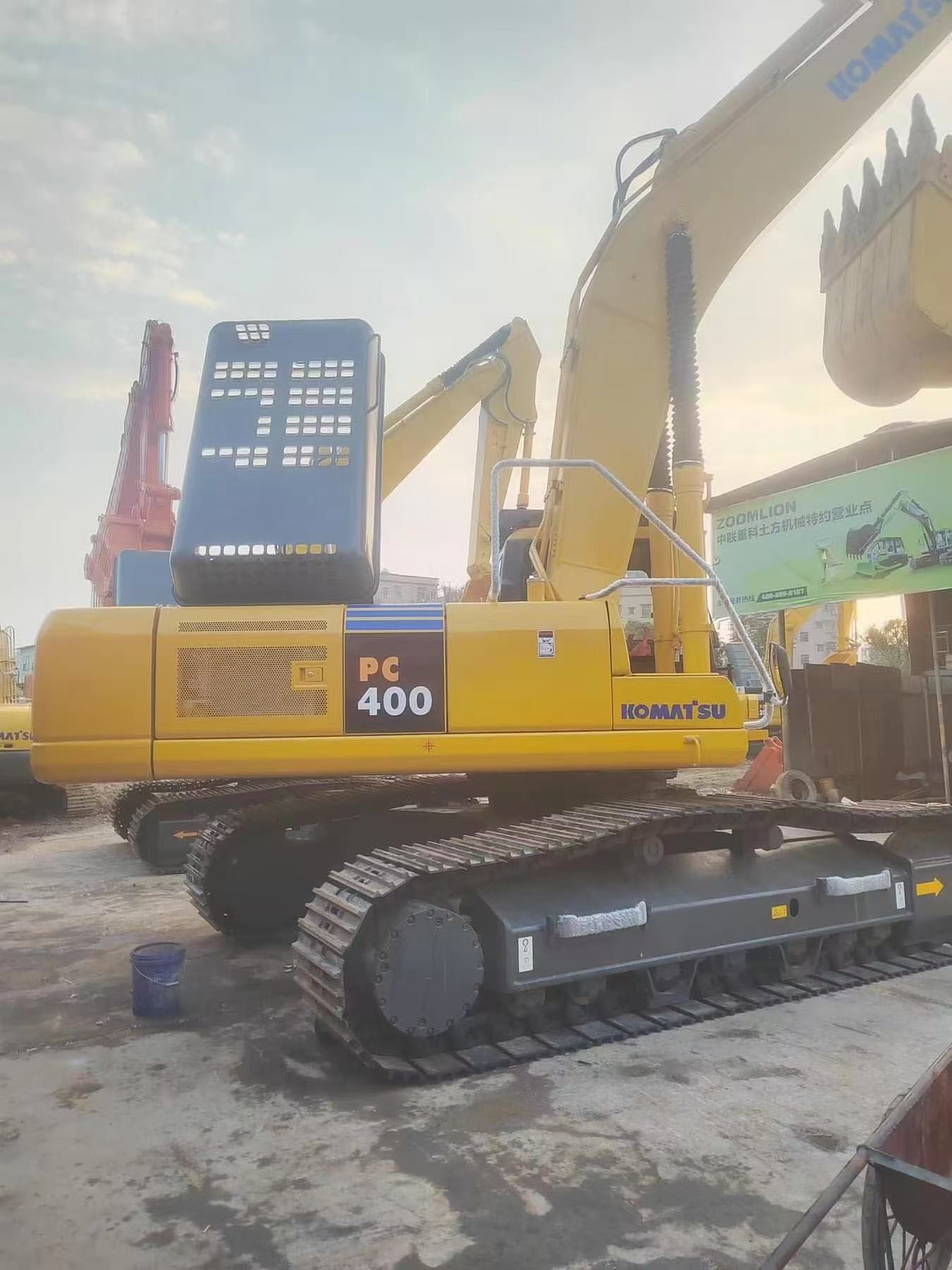 Used Japanese Komatsu Excavator PC 400 PC400-7 Second Hand 40t Heavy Construction Mining Excavator