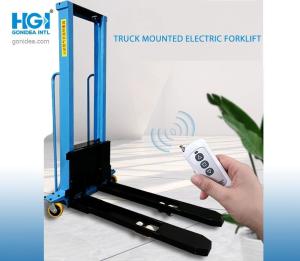 Quality Lifting Equipment 1ton Remote Small Telescopic Poratble Forklift For Sale wholesale