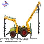 Large Ford Tractor Post Hole Digger , Deep Compact Tractor Post Hole Digger
