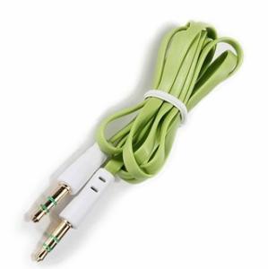 Quality Colorful Flat audio cable AUX 3.5mm Jack to Jack CABLE wholesale