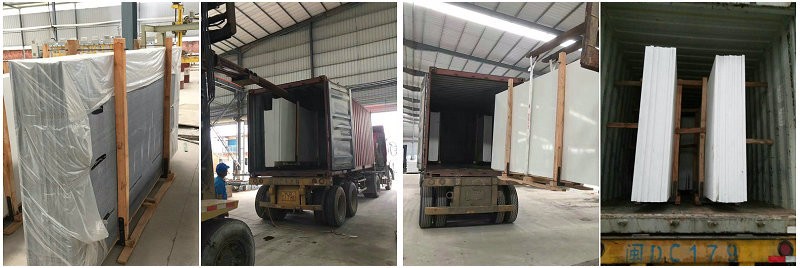 Modern Design Natural Quartz Slab , Marble Like Natural Stone Countertops
