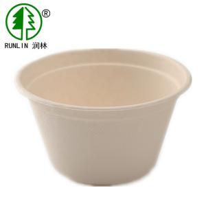 Quality 350ml 12OZ Biodegradable Sugarcane Bagasse Cup Environmentally Friendly Paper wholesale