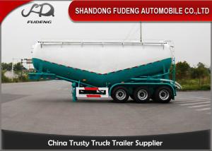 Quality 3 Axles Cement Semi Trailer , powder tank trailer , Dry Bulk Tank Trailers For Sale Dubai wholesale