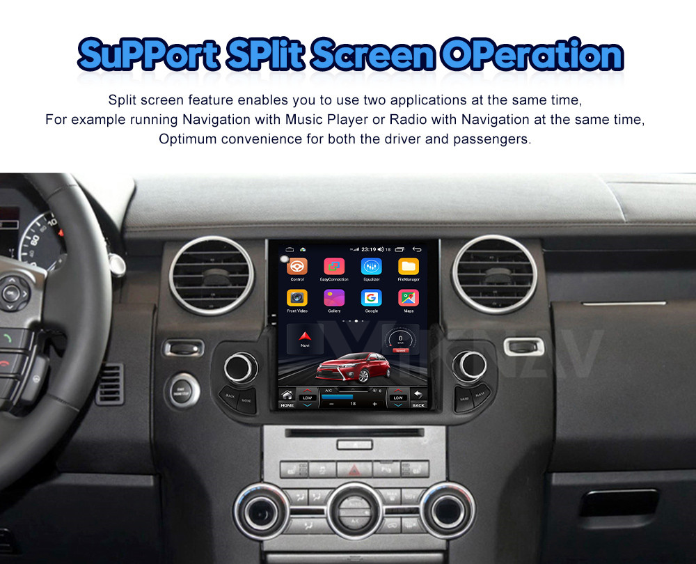 Gps Navigation Android 10 Car Audio For Land Rover Discovery 4 2009-2016